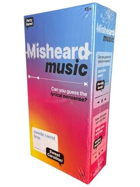 Misheard Music-Guess The Lyric Nonsense, Music Party Game Guess The Song Artist